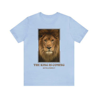 bright christian shirt with lion