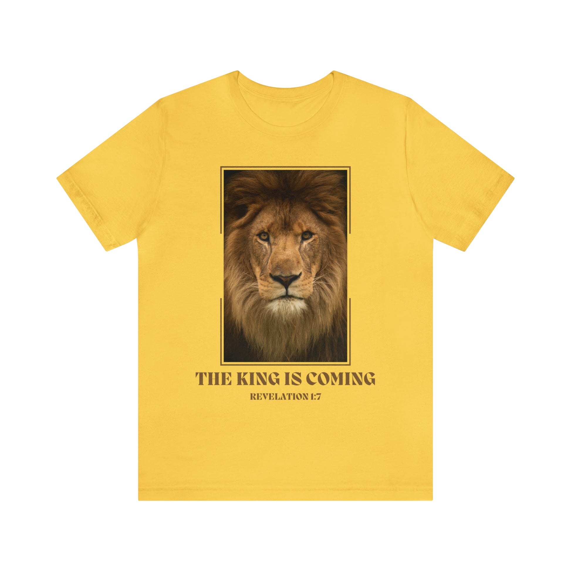 The King Is Coming T-Shirt yellow