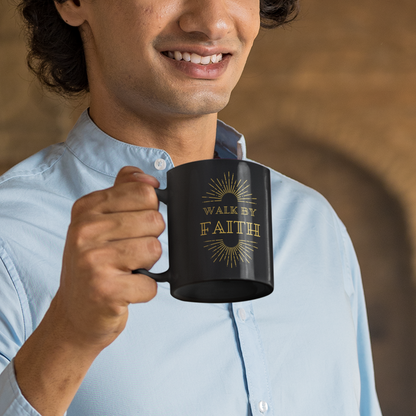 Walk By Faith Not By Sight Mug