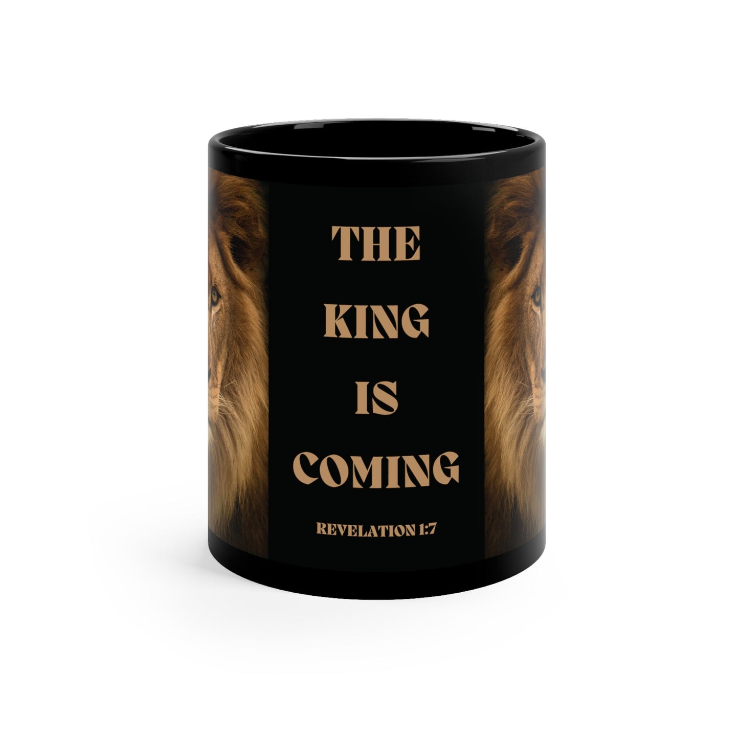 The King Is Coming Lion Revelation Mug