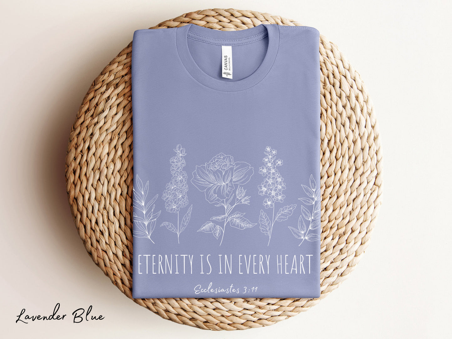 Eternity Is In Every Heart Floral Shirt