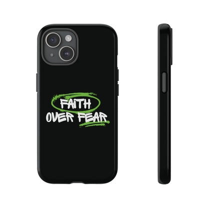 Faith Over Fear Grunge Phone Case