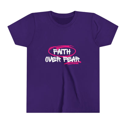 Faith Over Fear Kids Shirt