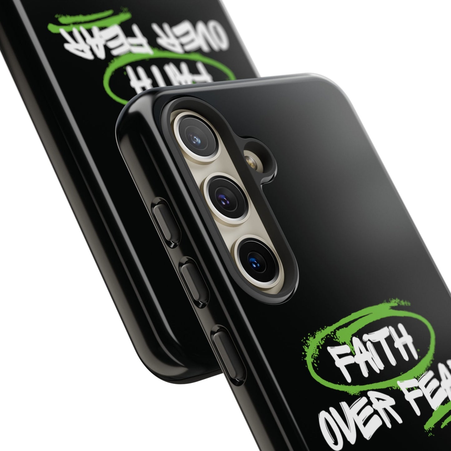 Faith Over Fear Grunge Phone Case