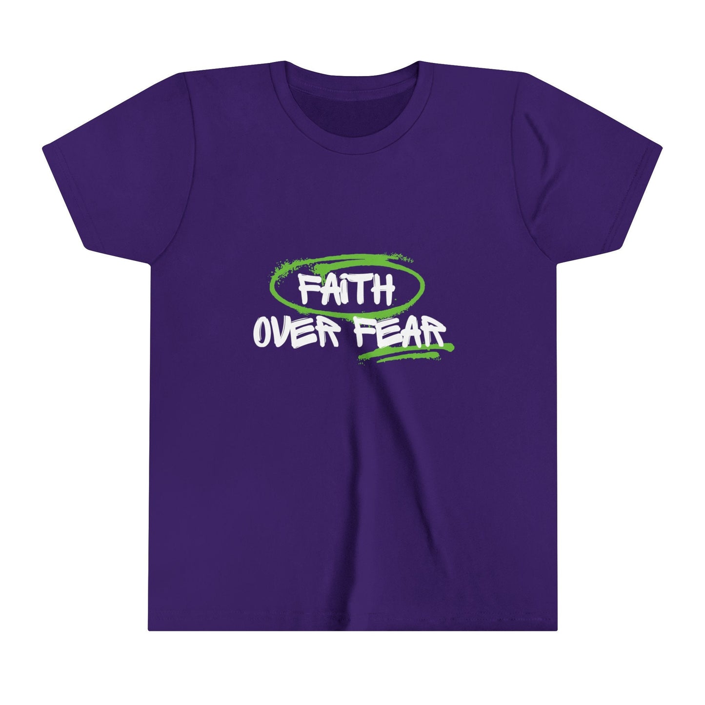 Faith Over Fear Kids Shirt