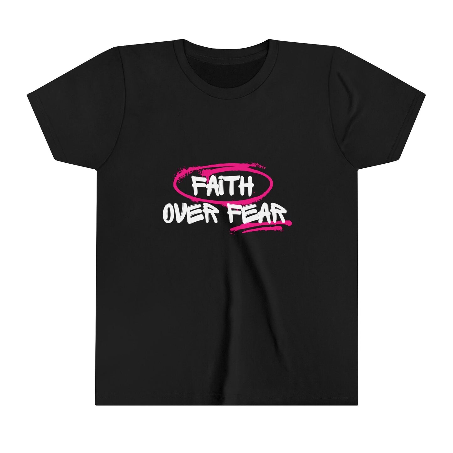 Faith Over Fear Kids Shirt