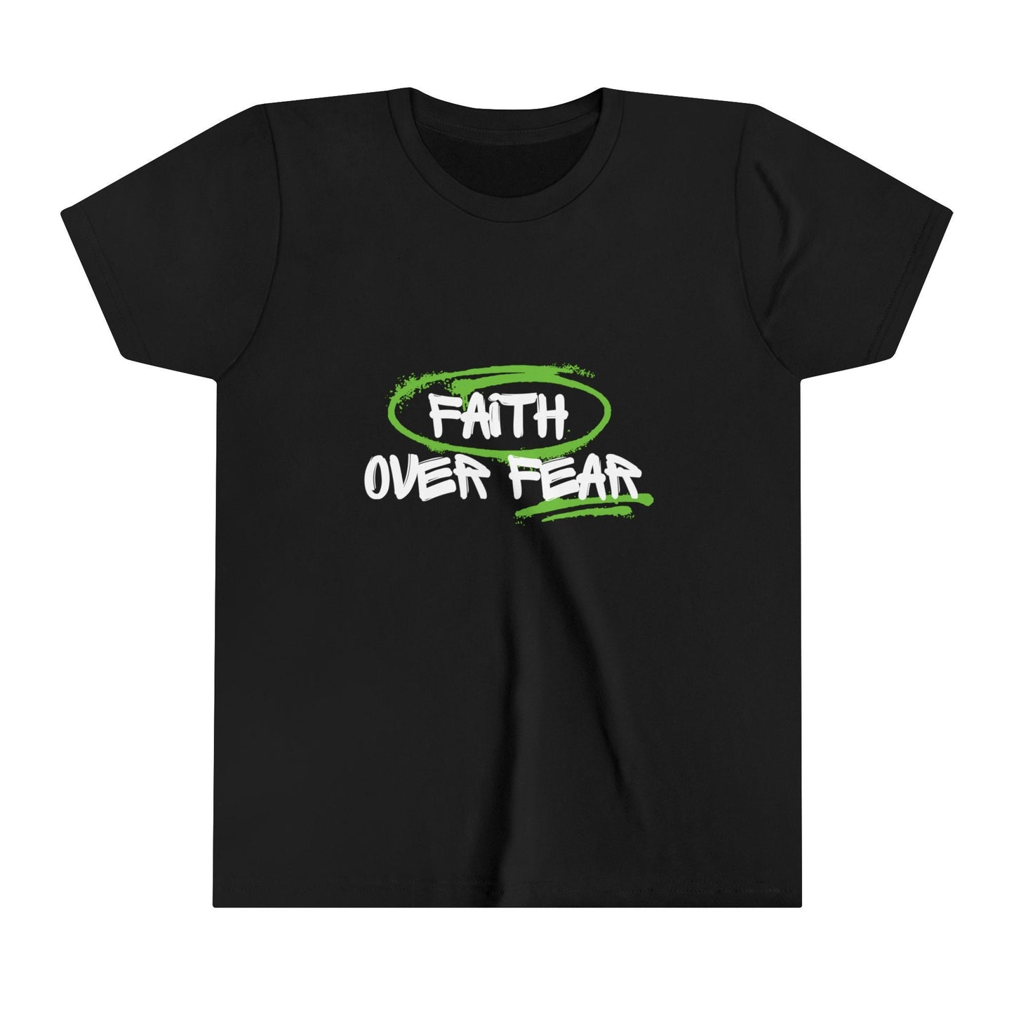 Faith Over Fear Kids Shirt