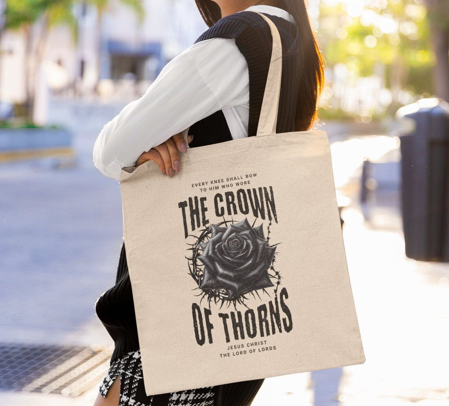 The Crown Of Thorns Tote Bag