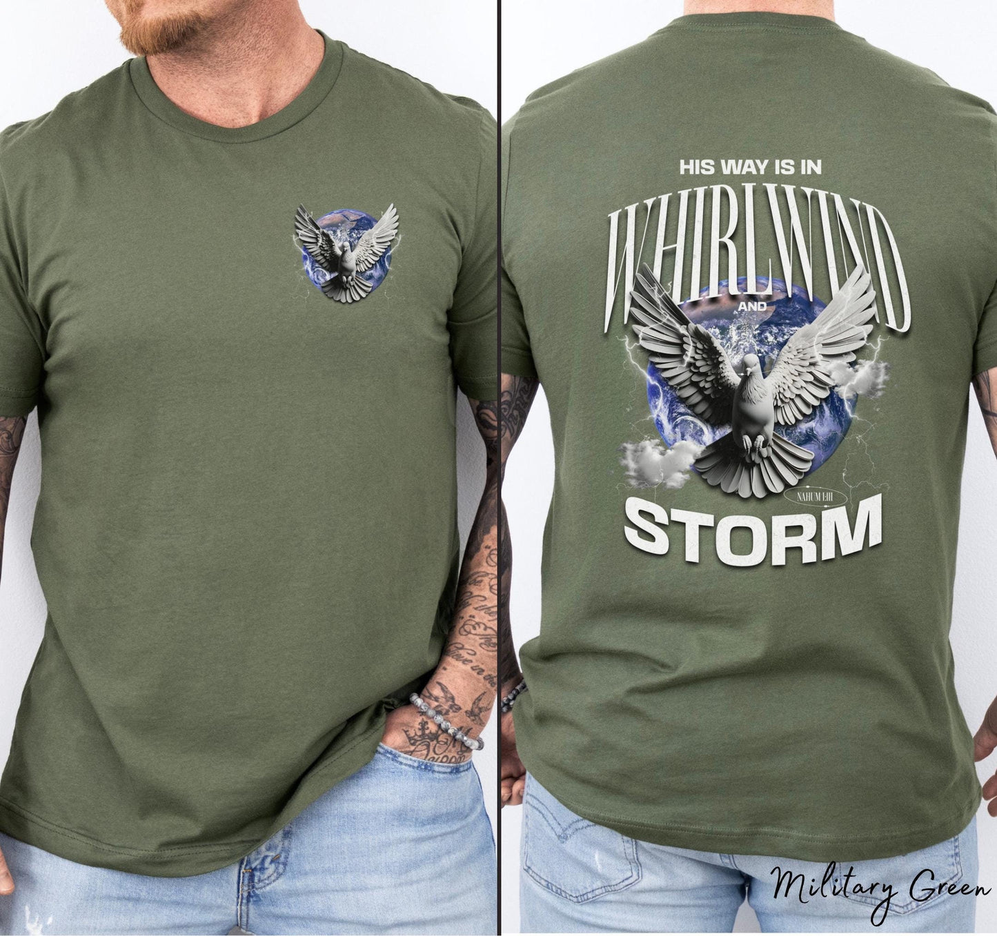 His Way Is In Whirlwind and Storm Shirt