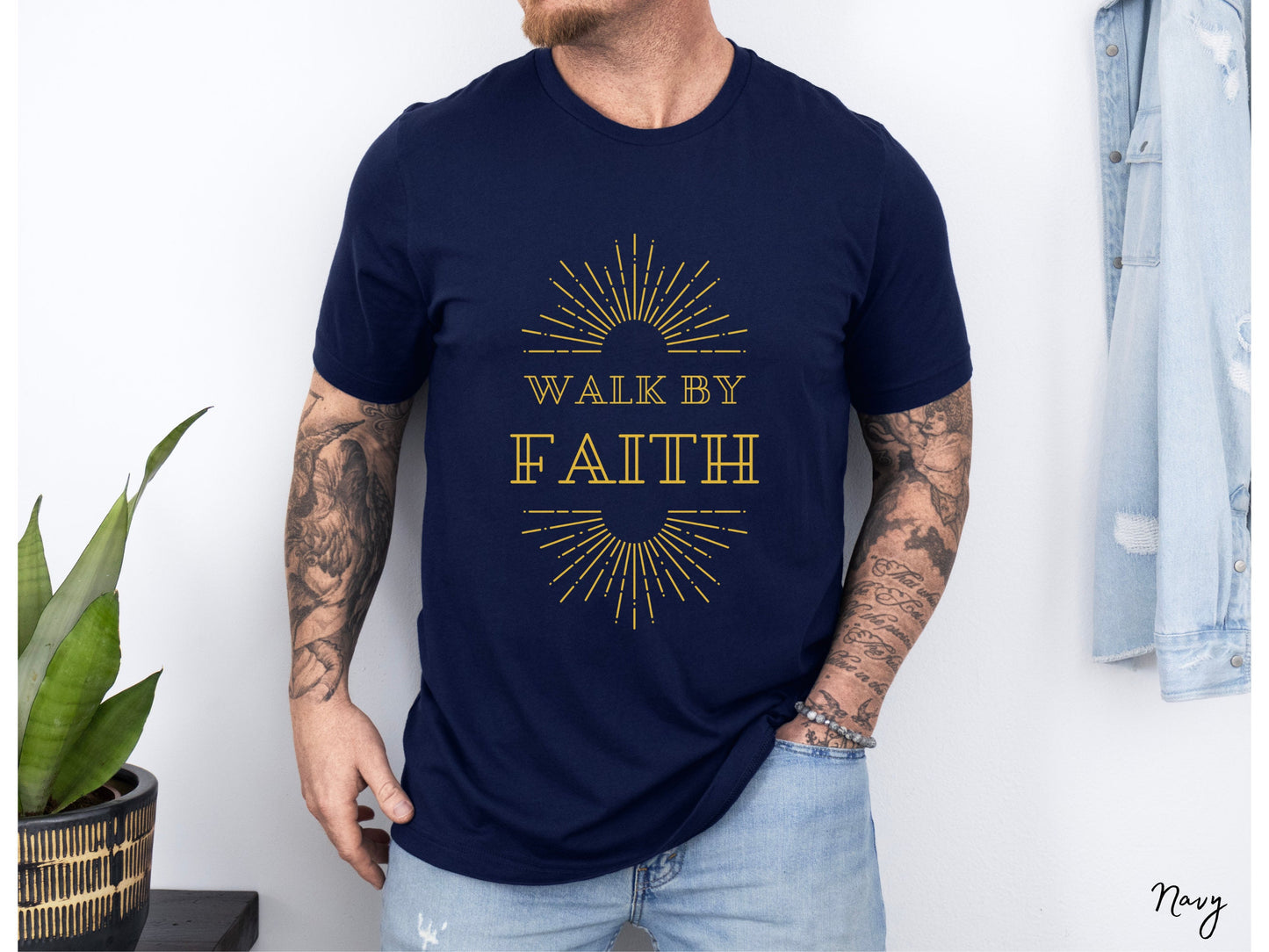 Walk By Faith Not By Sight Shirt