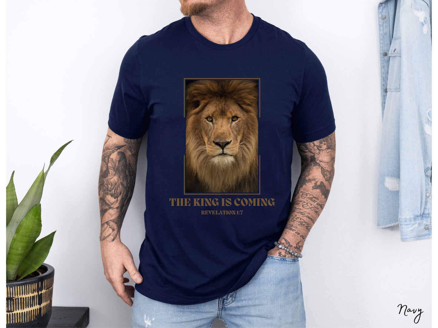 The King Is Coming Lion Revelation Shirt