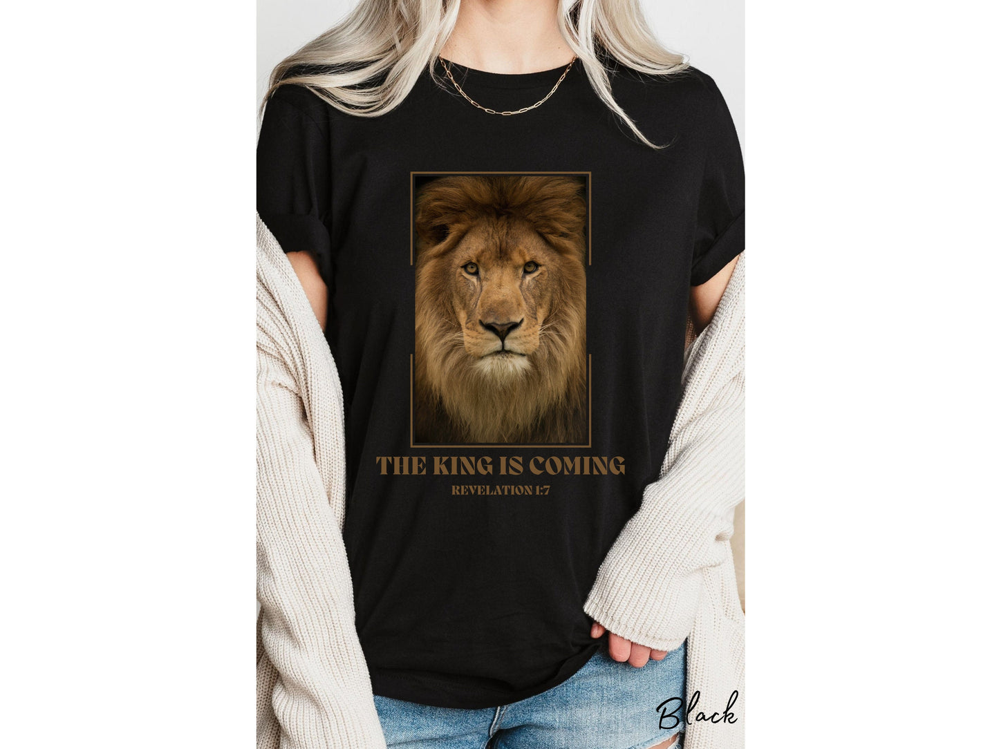 The King Is Coming Lion Revelation Shirt