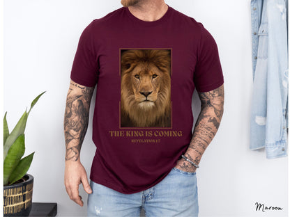 The King Is Coming Lion Revelation Shirt