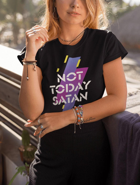 Not Today Satan Graphic Tee